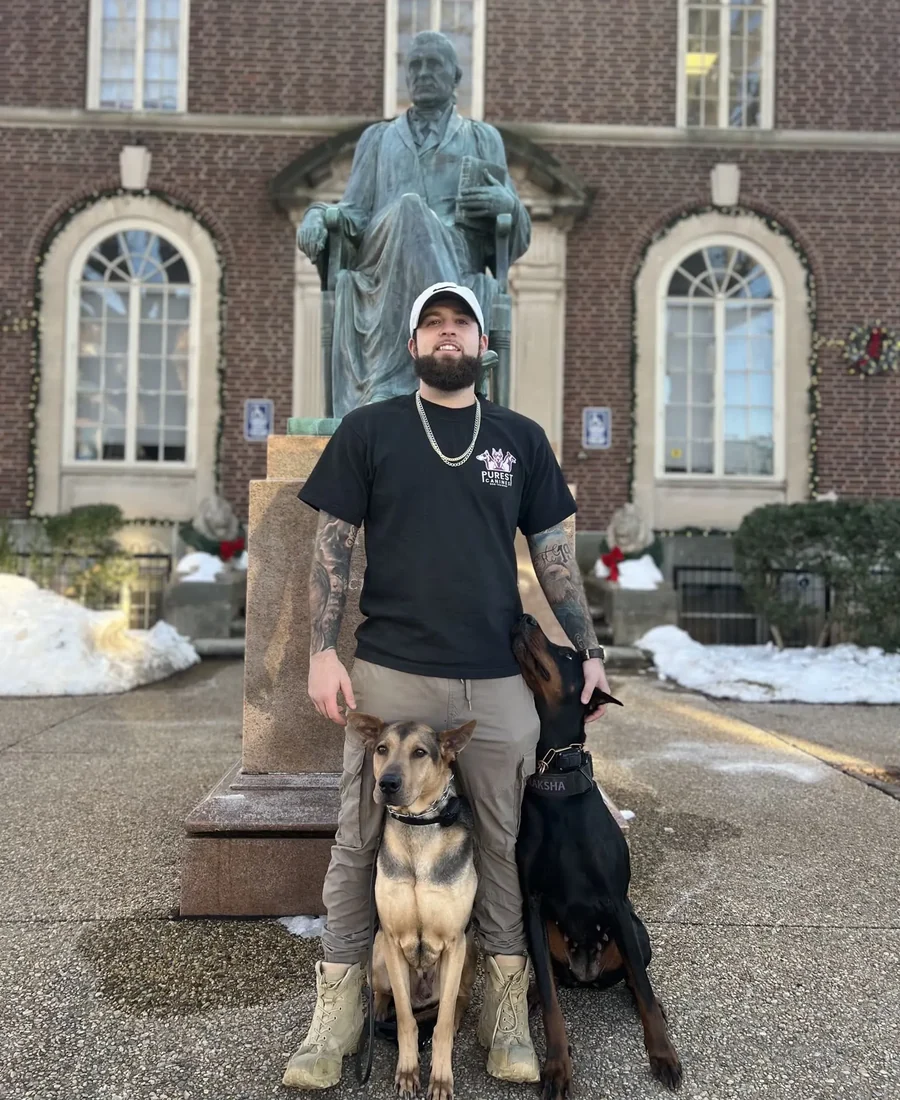 Dog training landing page